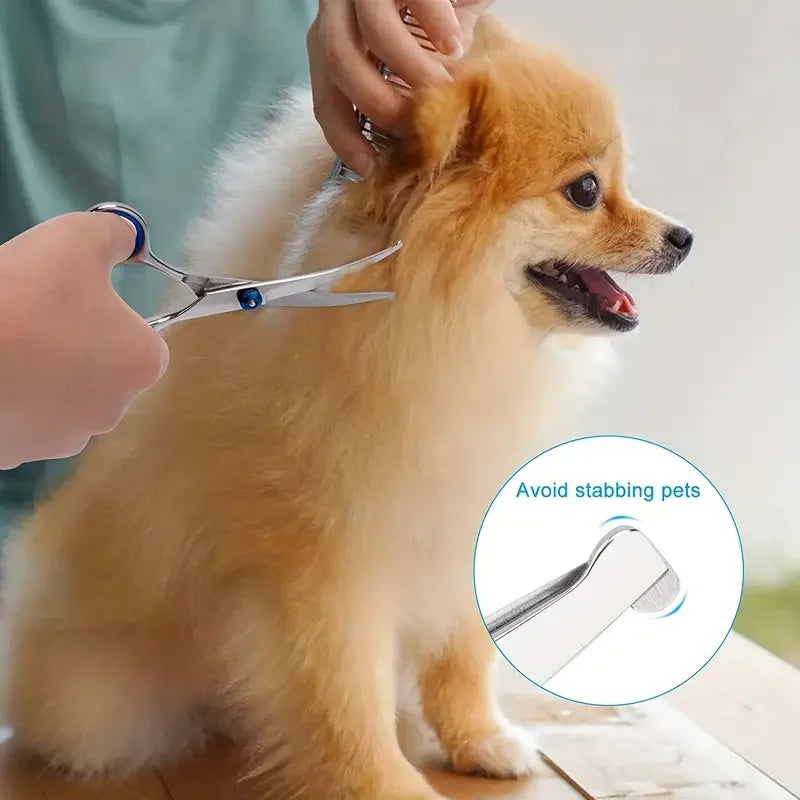 Pet Safe Scissors – Tesoura Segura e de Precisão para Grooming de Cães