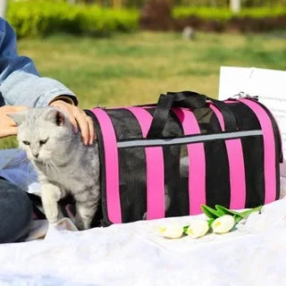 Bag Pet Carrying Dog Cat Travel Airplane SQ789