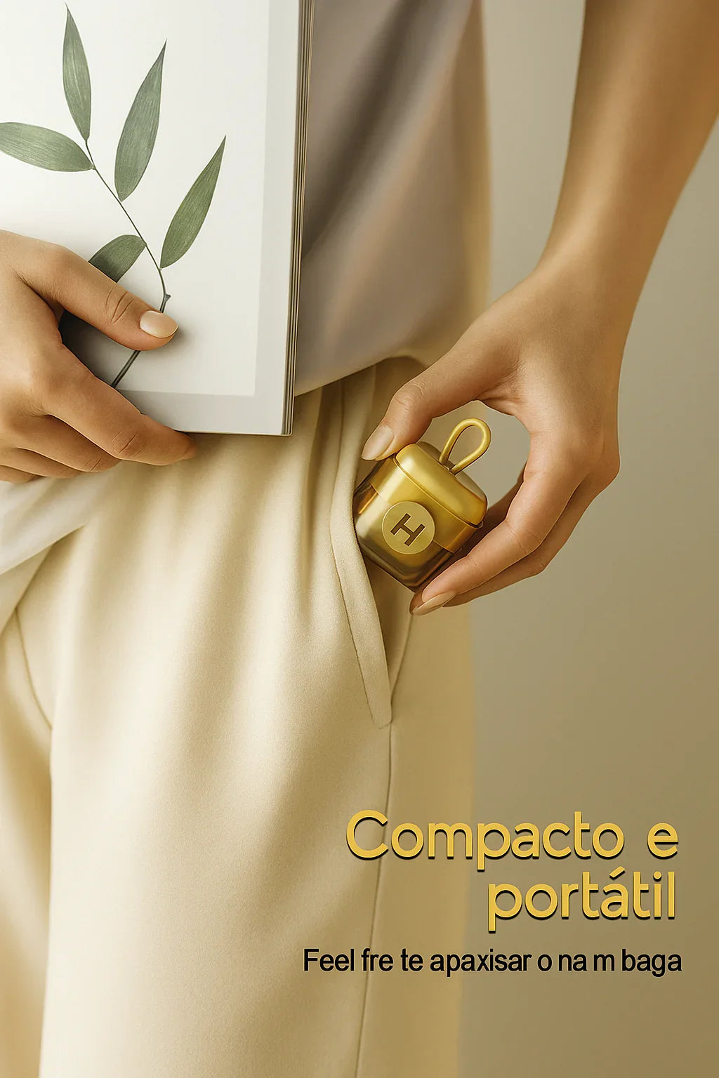 Mini Rolo de Fiapos Lavável e Reutilizável