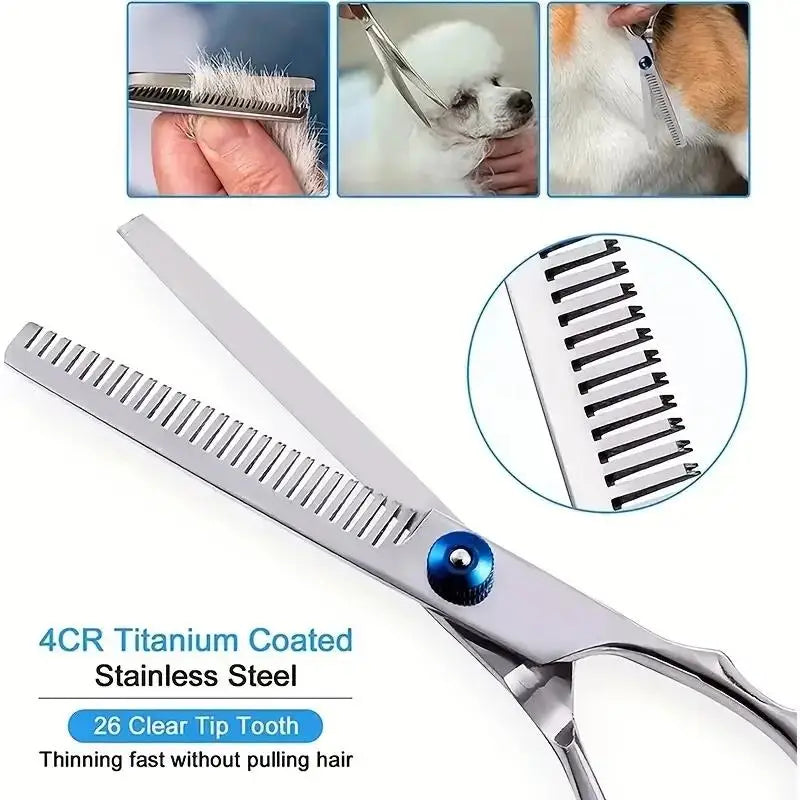 Pet Safe Scissors – Tesoura Segura e de Precisão para Grooming de Cães