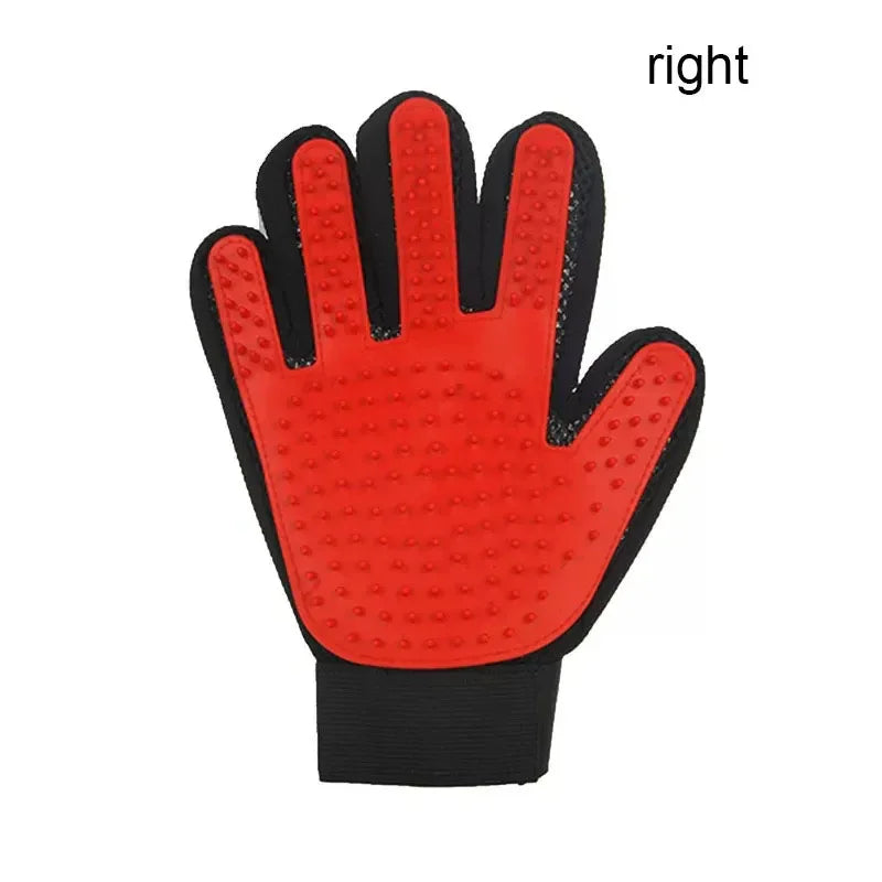 Pet Hair Glove Comb Pet Dog Cat Grooming Cleaning Glove Deshedding Hair remover Massage Brush Animal Supplies Cat Accessoies