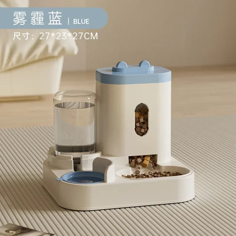 Comedouro Automático com Bebedouro – Alimentação prática e saudável para cães e gatos!