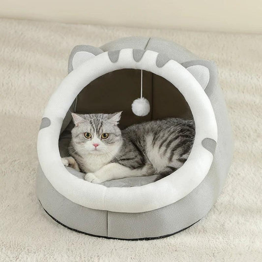 Super Cat Bed™ – A cama caverna aconchegante que o seu pet vai amar!