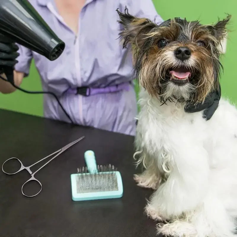 Tesoura Profissional de Tosa Curva – Precisão e Segurança para o seu Pet