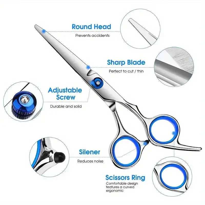 Pet Safe Scissors – Tesoura Segura e de Precisão para Grooming de Cães