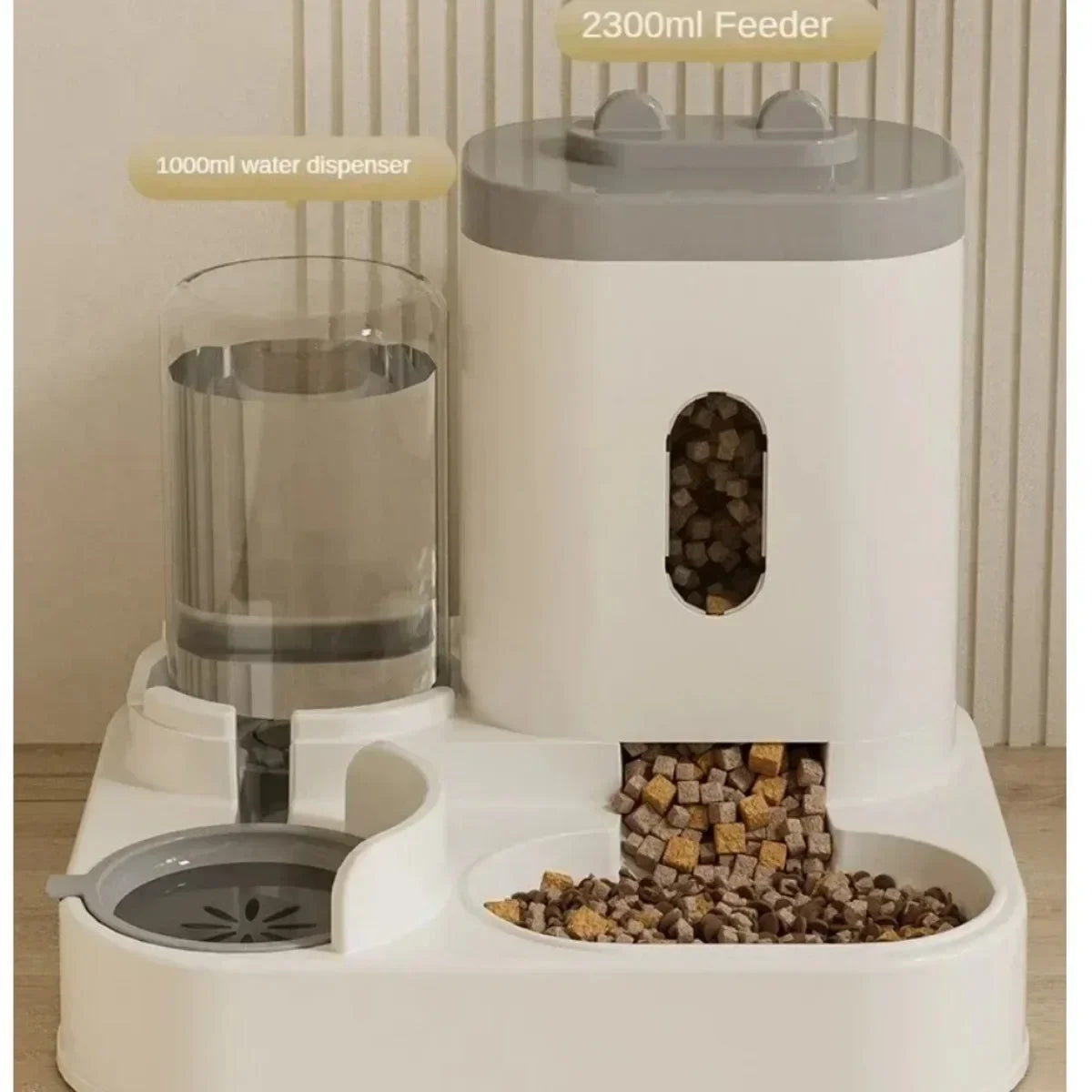 Comedouro Automático com Bebedouro – Alimentação prática e saudável para cães e gatos!