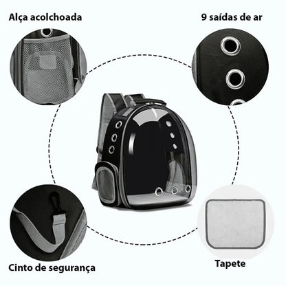 Mochila Transparente PanoramaPet™